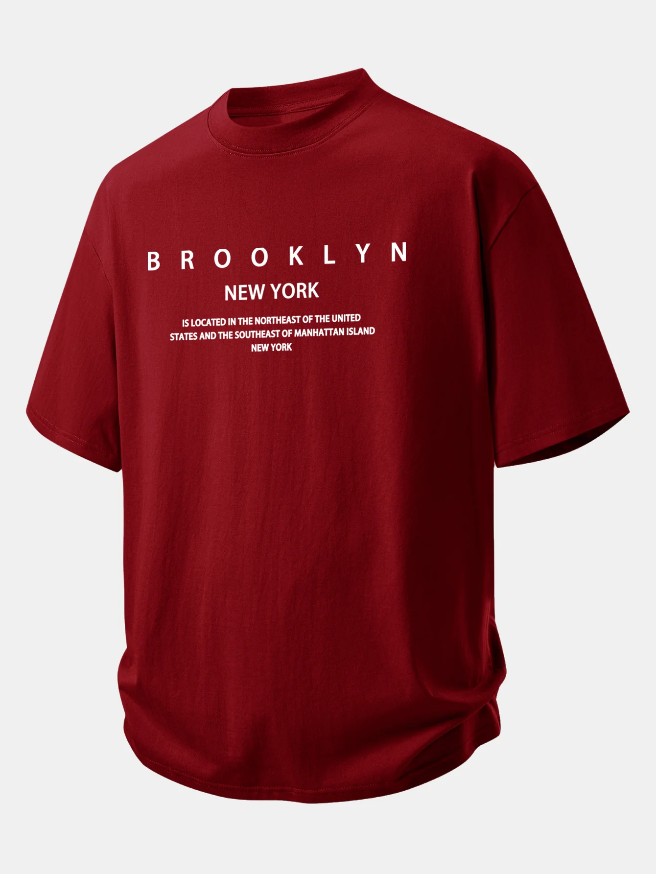 Relax Fit Brooklyn Print Cotton T-Shirt - Image 10