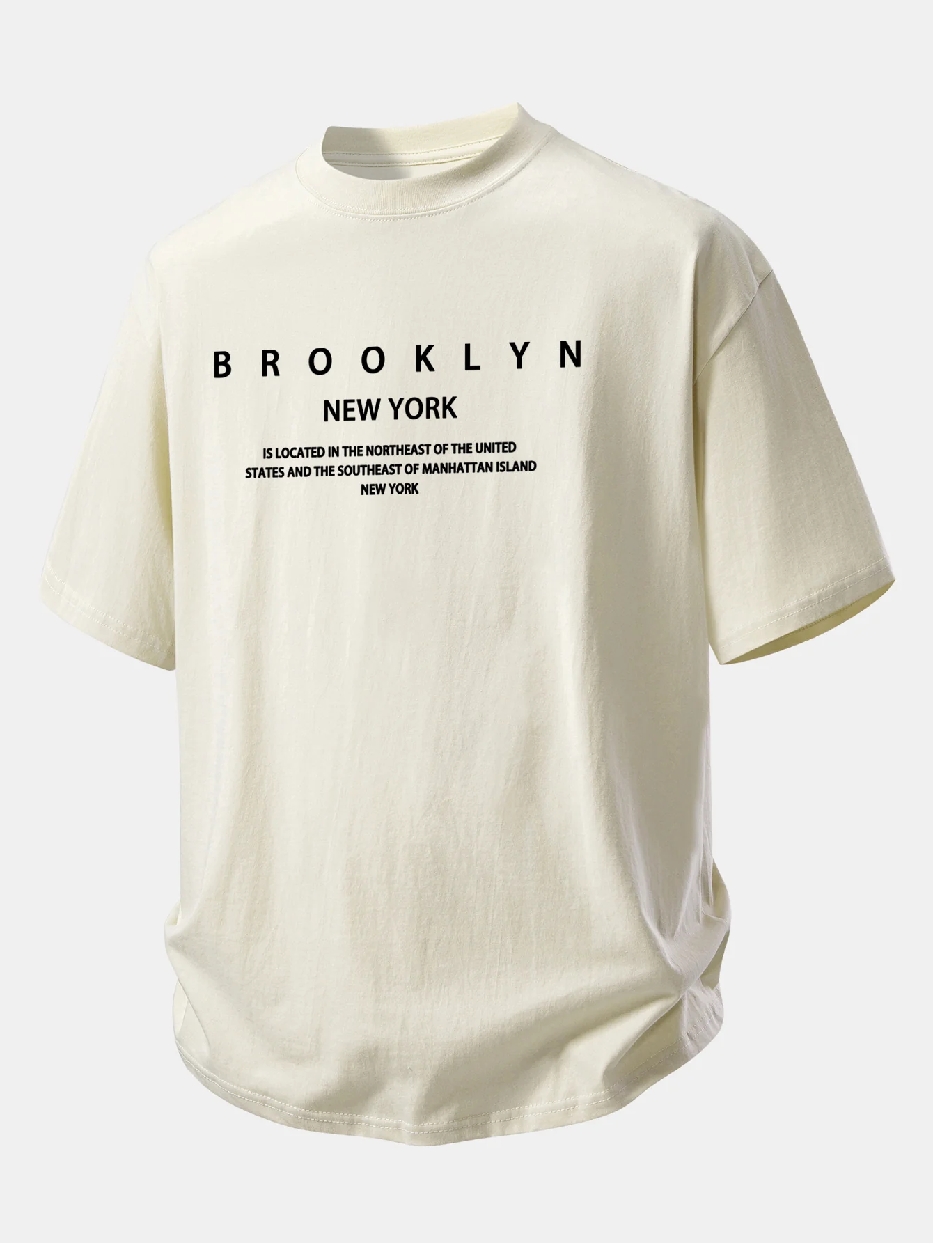Relax Fit Brooklyn Print Cotton T-Shirt - Image 12