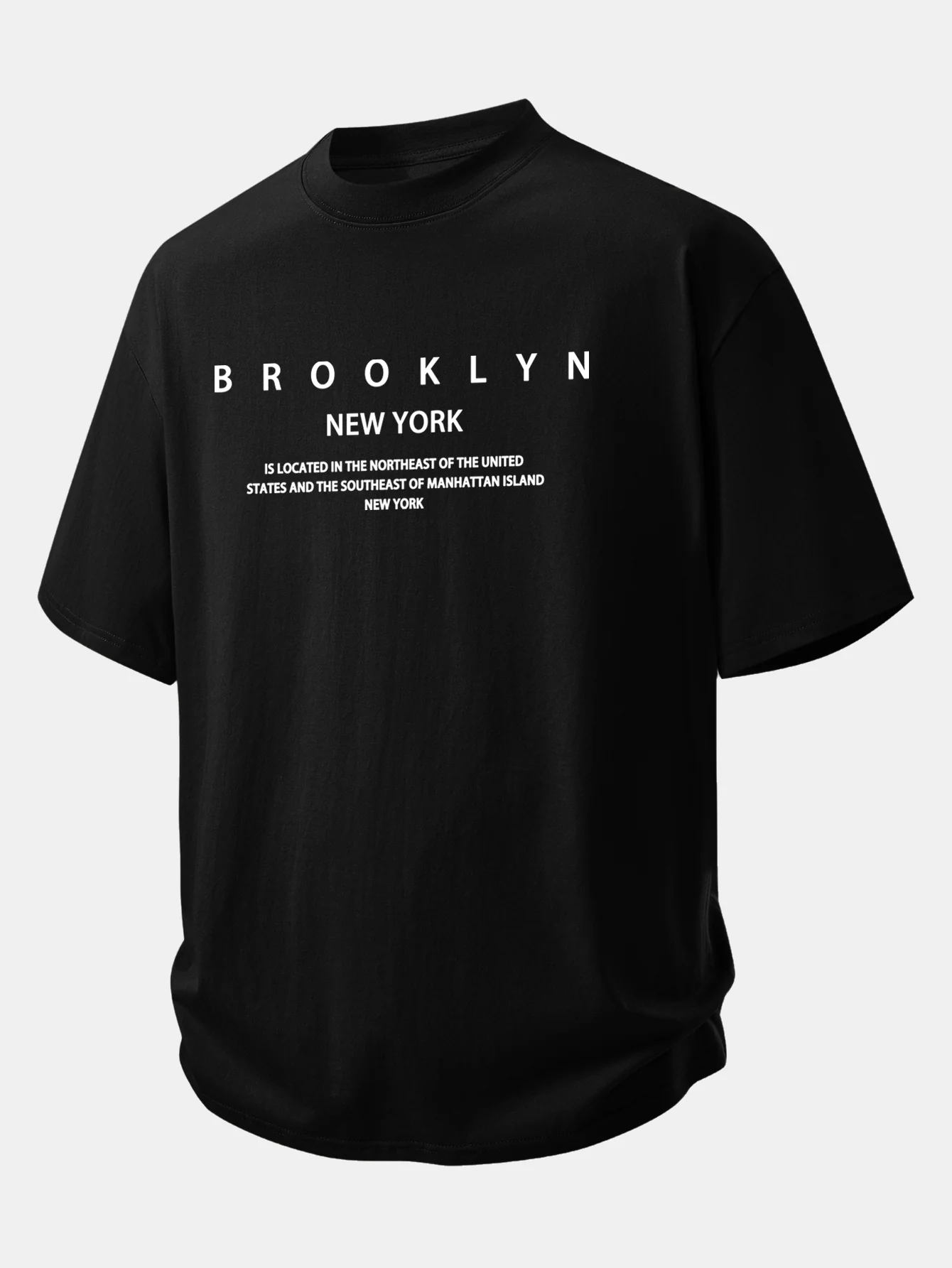 Relax Fit Brooklyn Print Cotton T-Shirt - Image 2