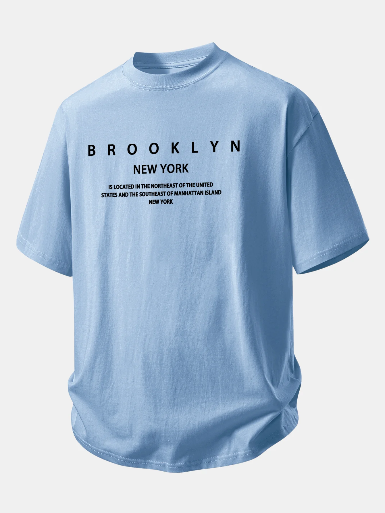 Relax Fit Brooklyn Print Cotton T-Shirt - Image 9