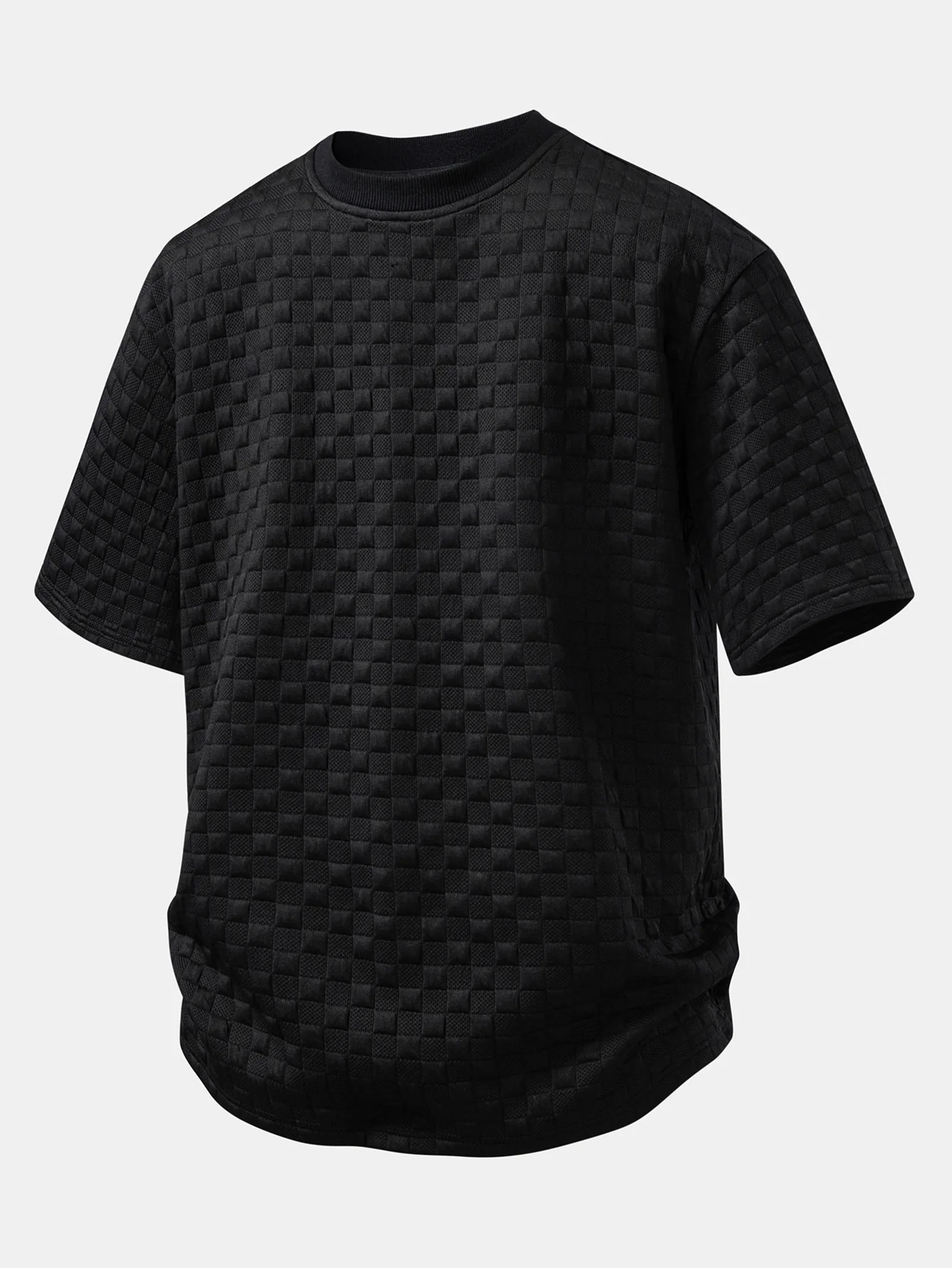 Relax Fit Checkerboard T-Shirt - Image 3