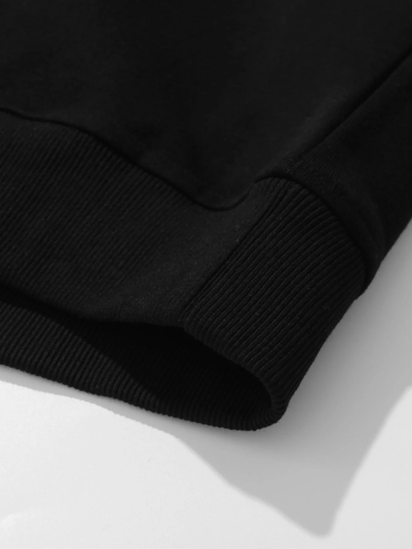 Relax Fit Farbe Block Patchwork Poloshirts Sweatshirt & Schlitzsaum Streifenhose - Image 21