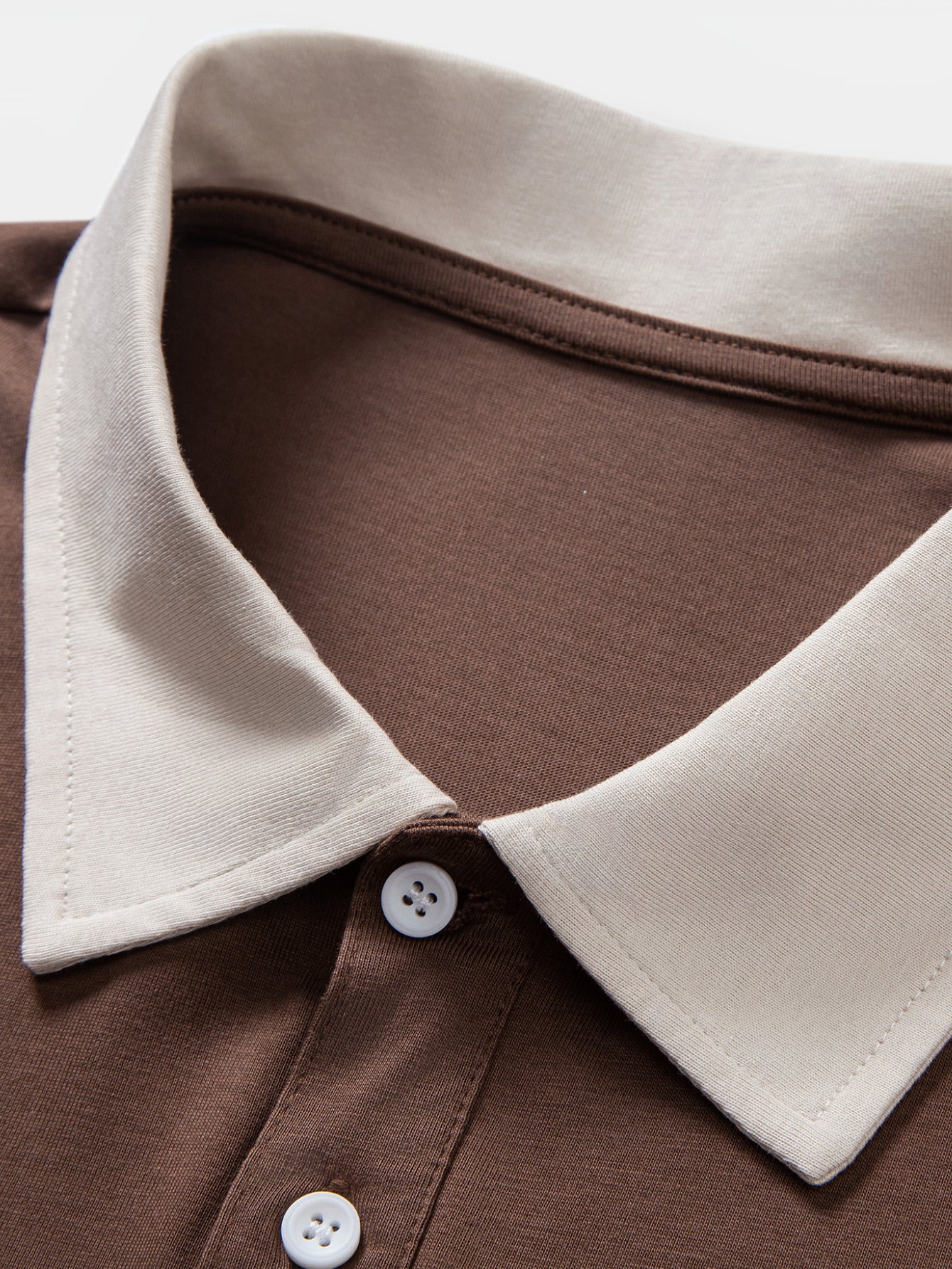 Relax Fit Contrast Collar Polo Shirt - Image 13
