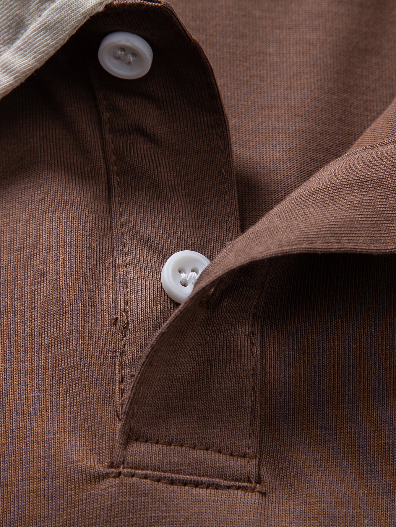 Relax Fit Contrast Collar Polo Shirt - Image 14