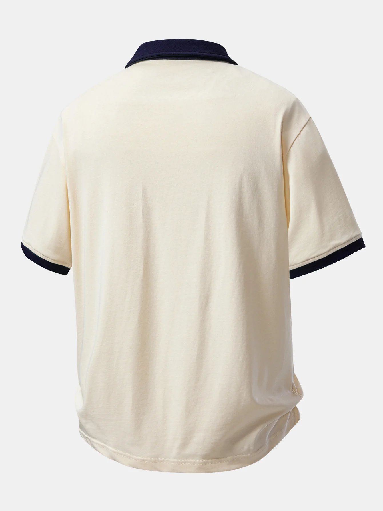 Relax Fit Contrast Cotton Polo - Image 10