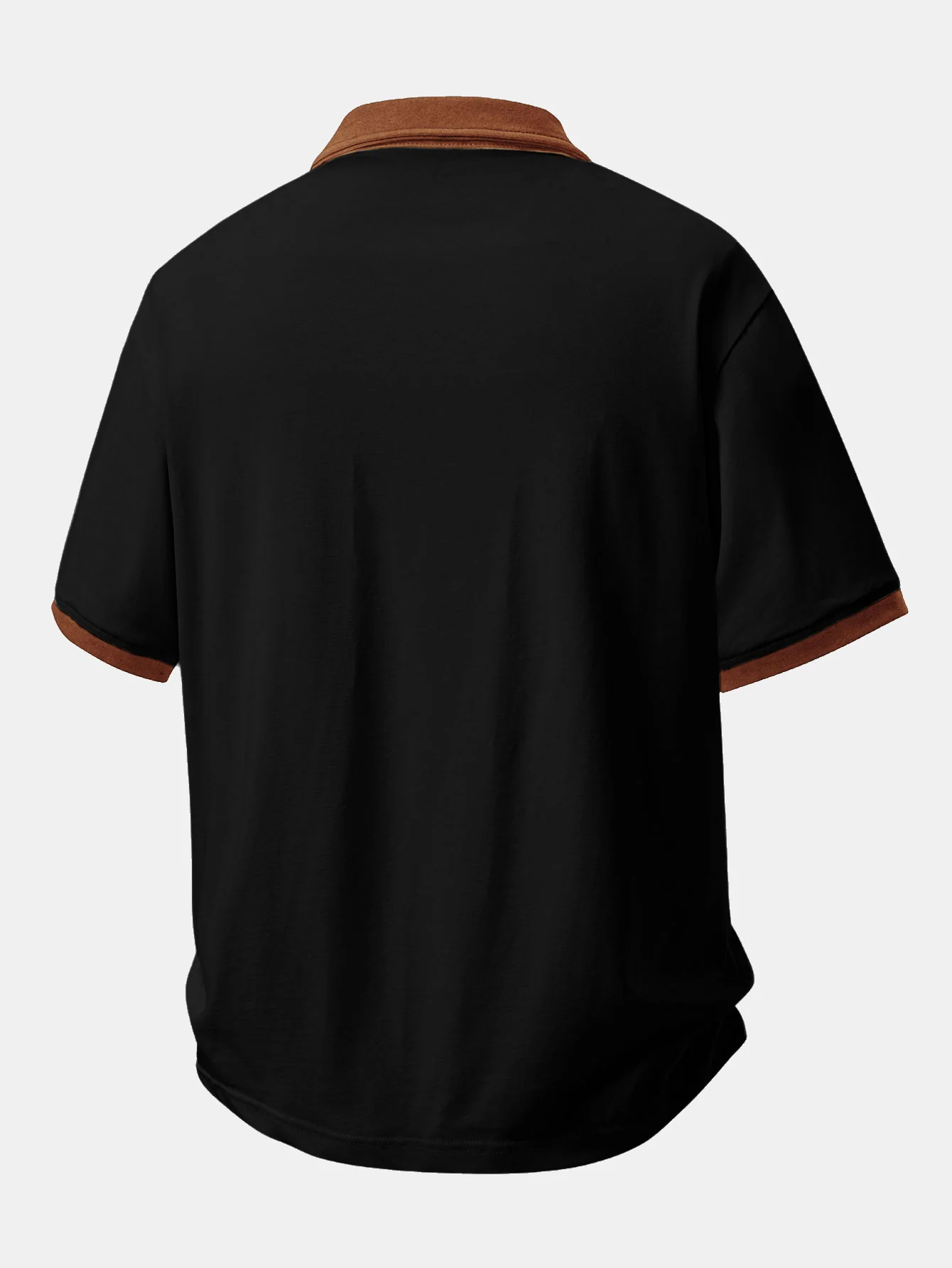 Relax Fit Contrast Cotton Polo - Image 12