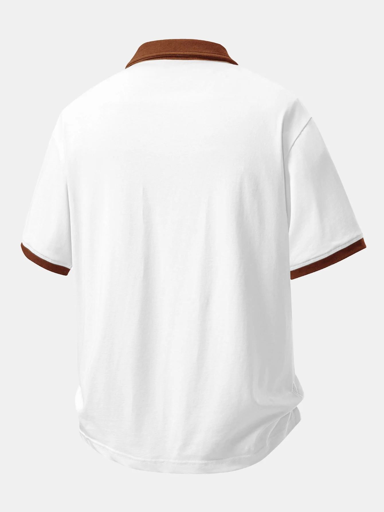 Relax Fit Contrast Cotton Polo - Image 18