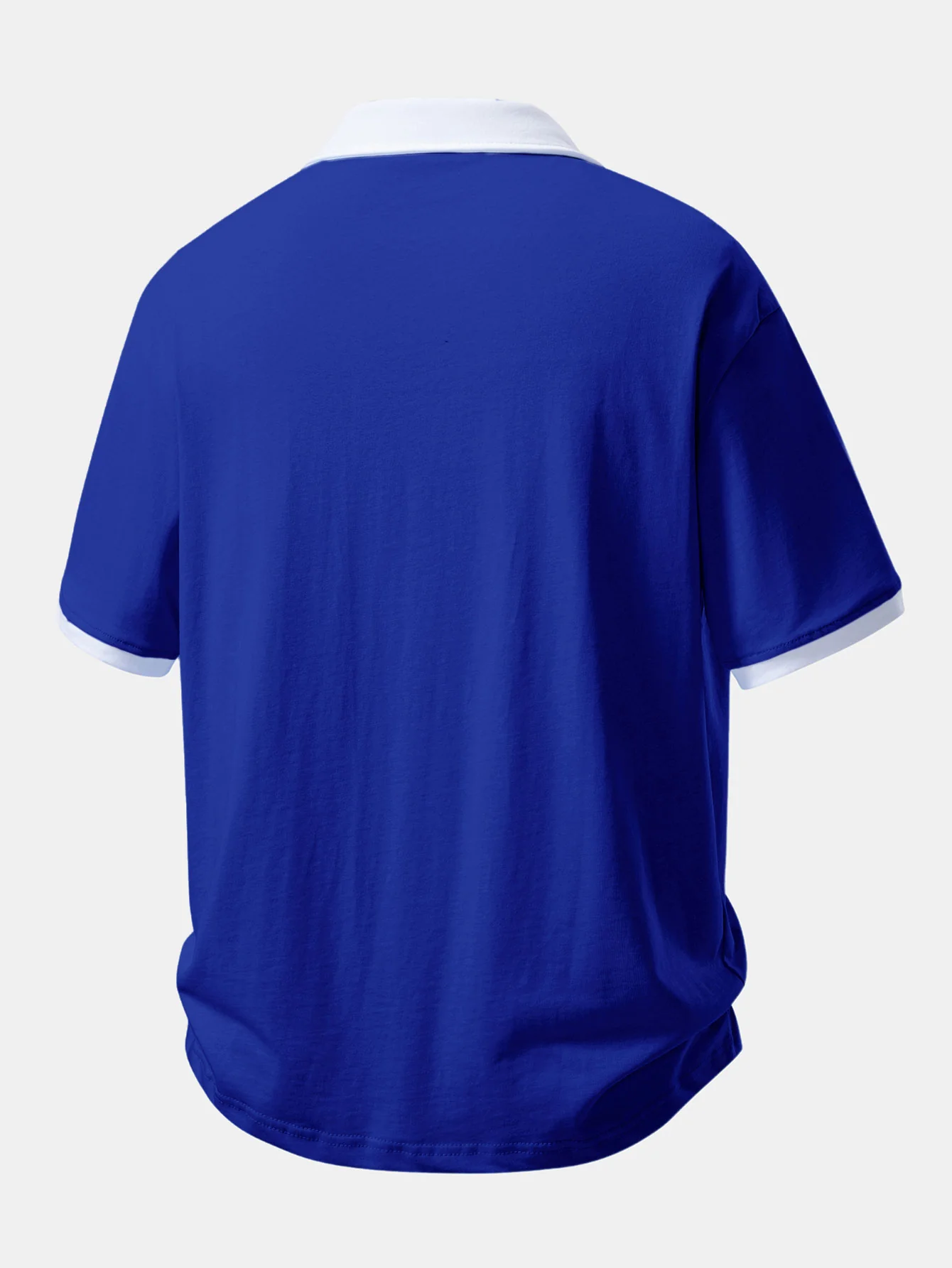 Relax Fit Contrast Cotton Polo - Image 20
