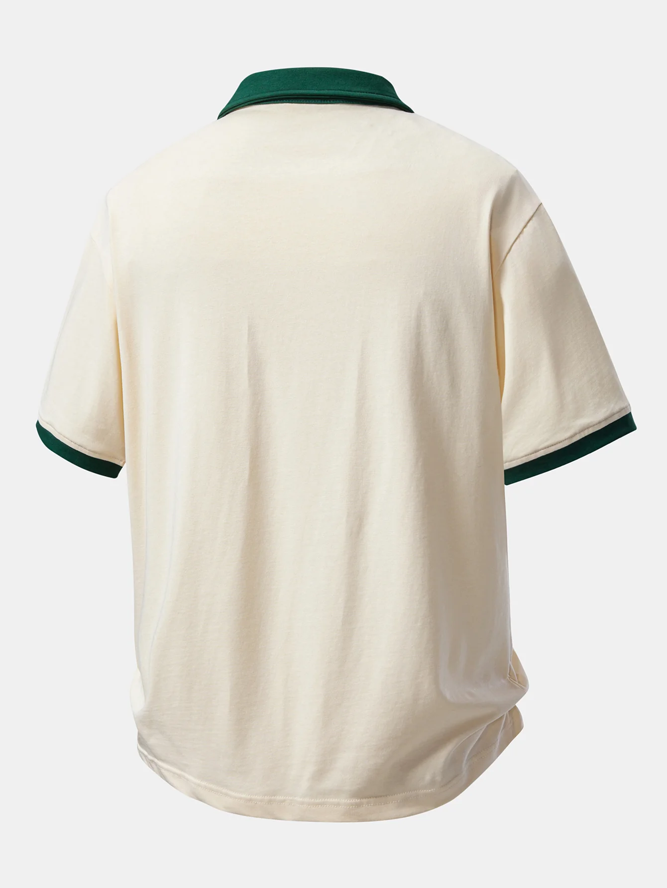 Relax Fit Contrast Cotton Polo - Image 8
