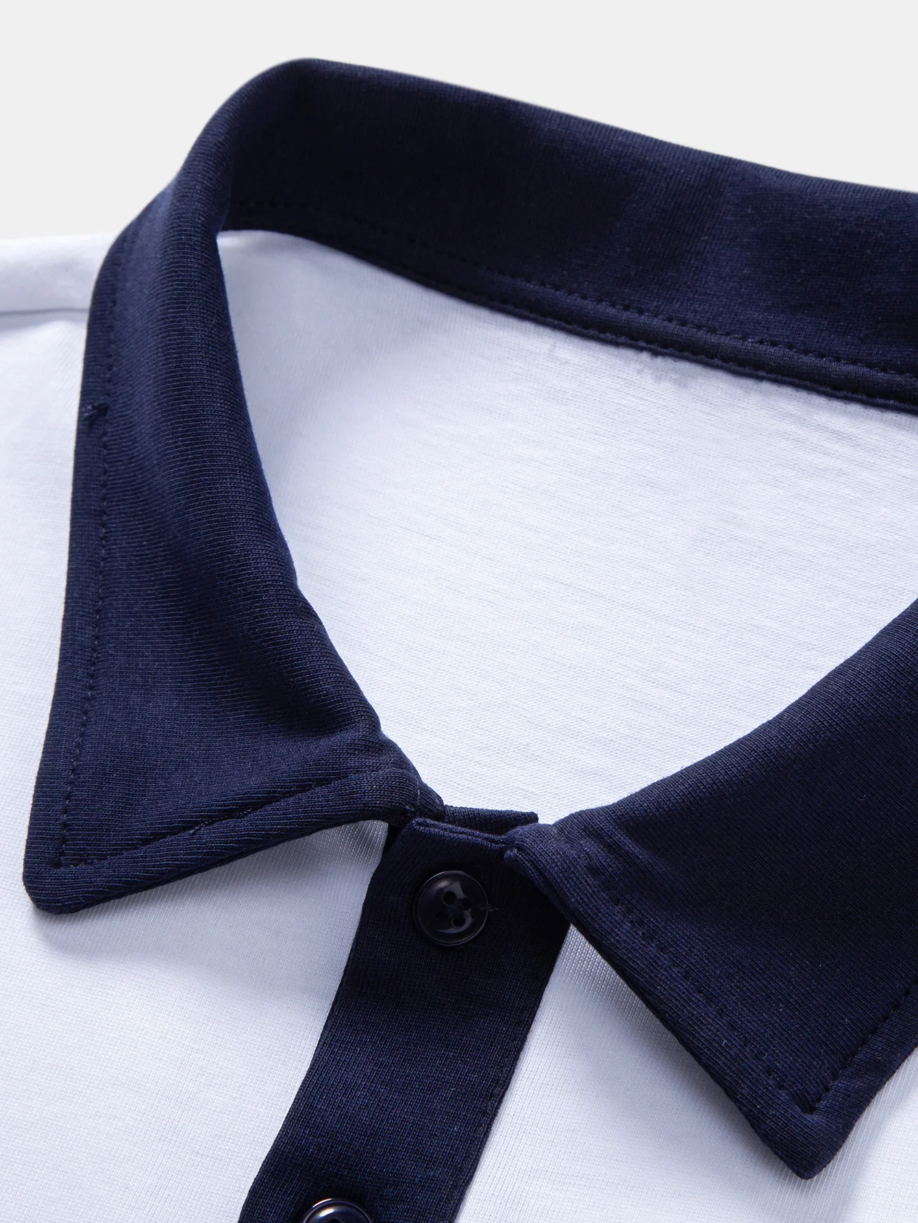 Relax Fit Contrast Cotton Polo - Image 21