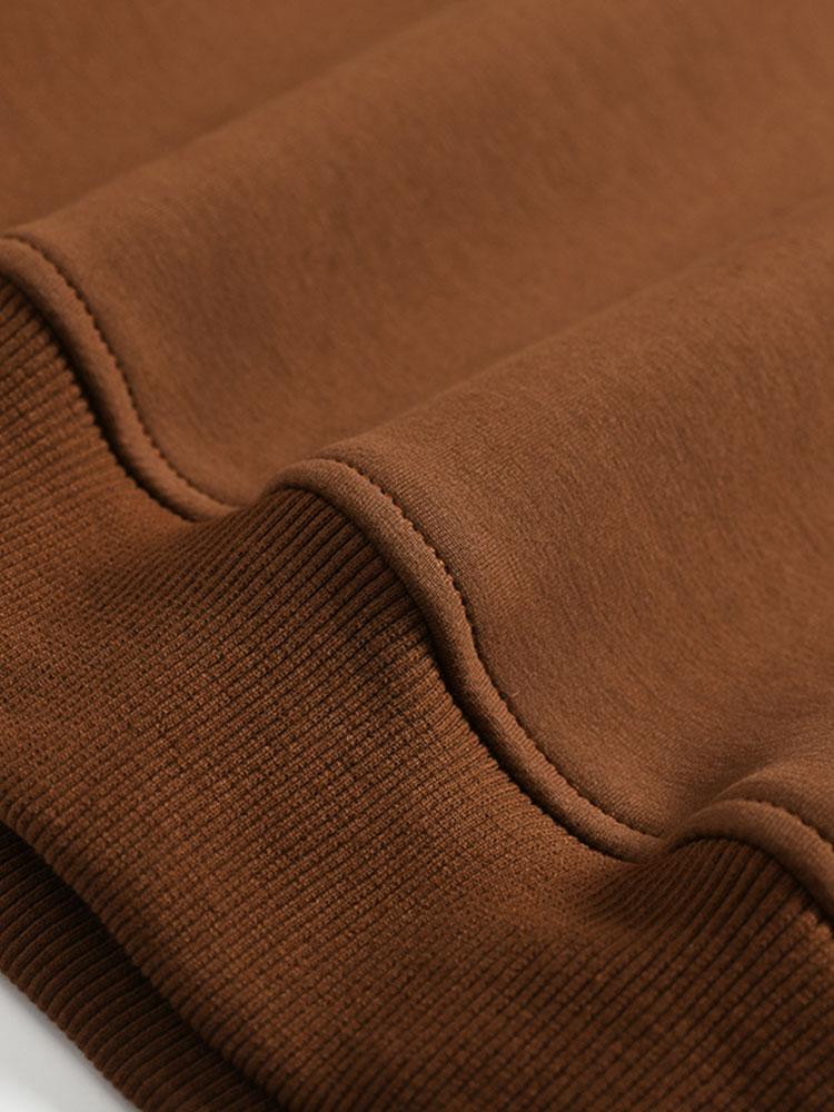 Relax Fit Kontrast Polo Sweatshirt - Image 11