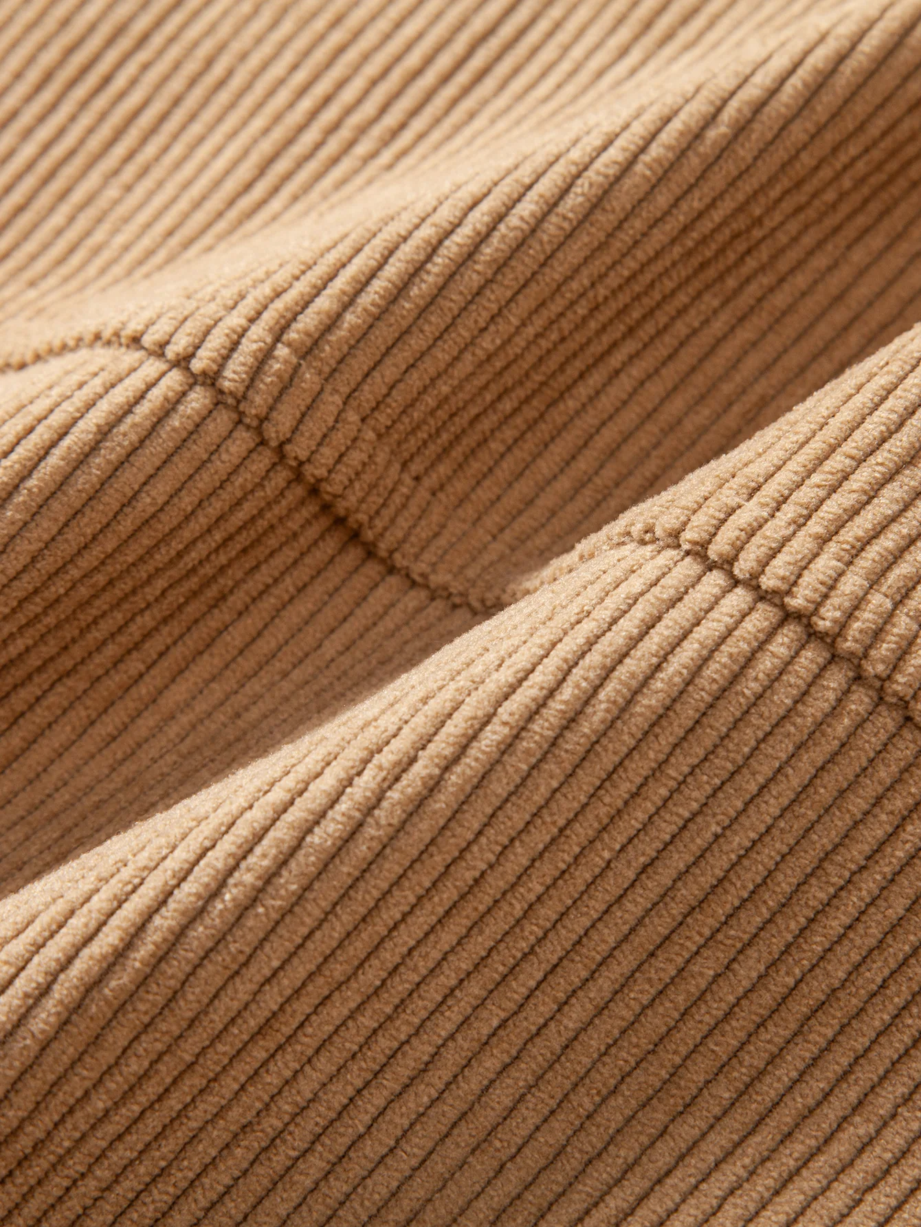 Relax Fit Corduroy Half-Zip Hooded Pullover & Straight Leg Corduroy Pants - Image 19