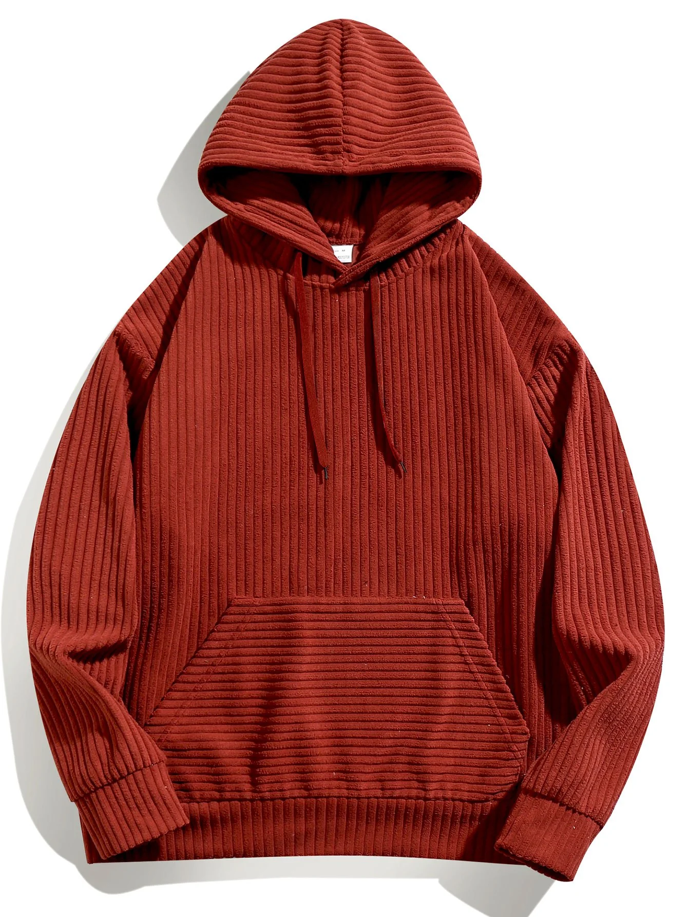 Relaxed Fit Corduroy Hoodie - Image 11