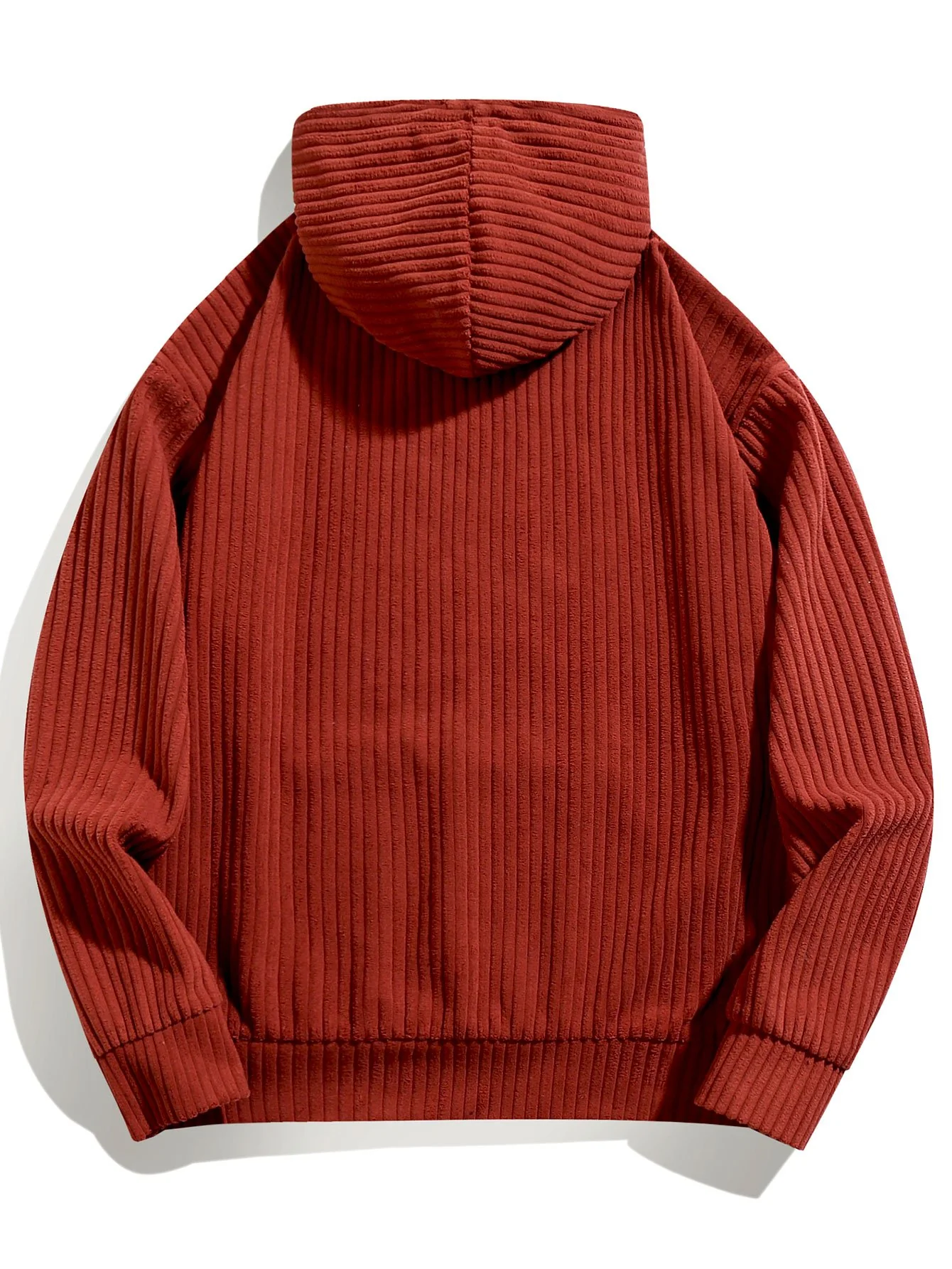 Relaxed Fit Corduroy Hoodie - Image 12