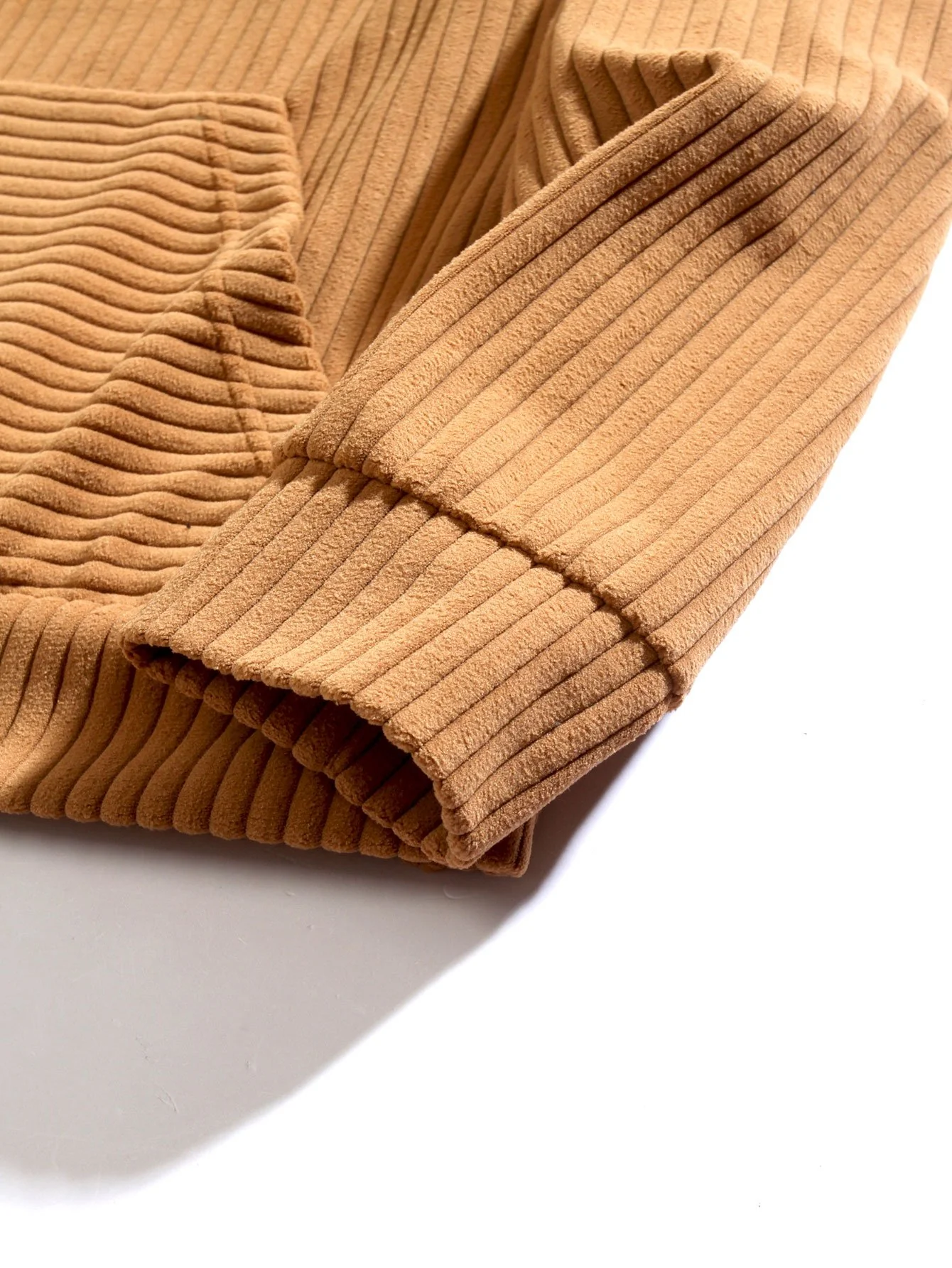 Relaxed Fit Corduroy Hoodie - Image 14