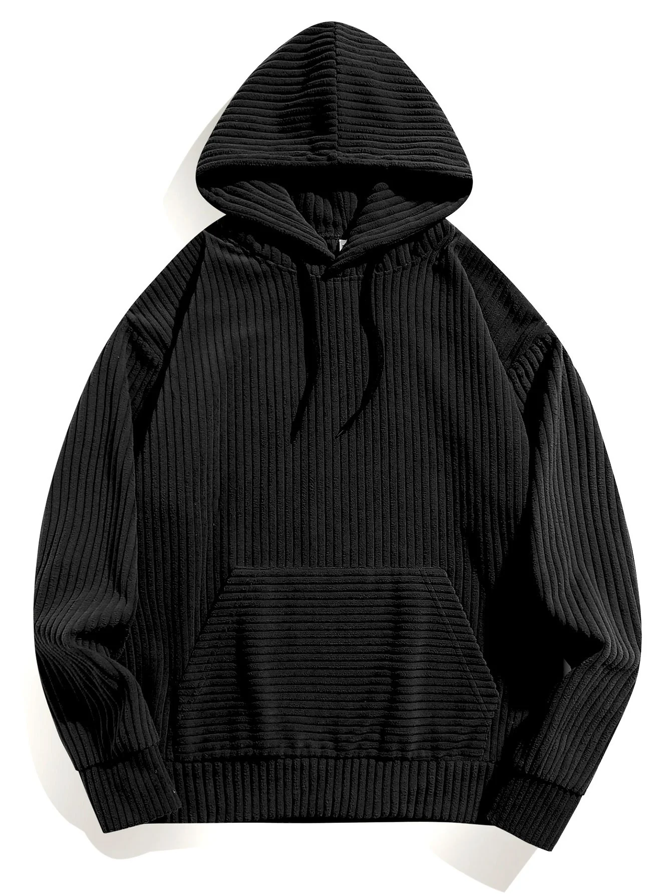 Relaxed Fit Corduroy Hoodie - Image 5