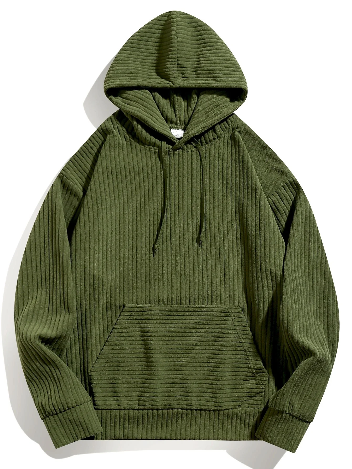 Relaxed Fit Corduroy Hoodie - Image 7