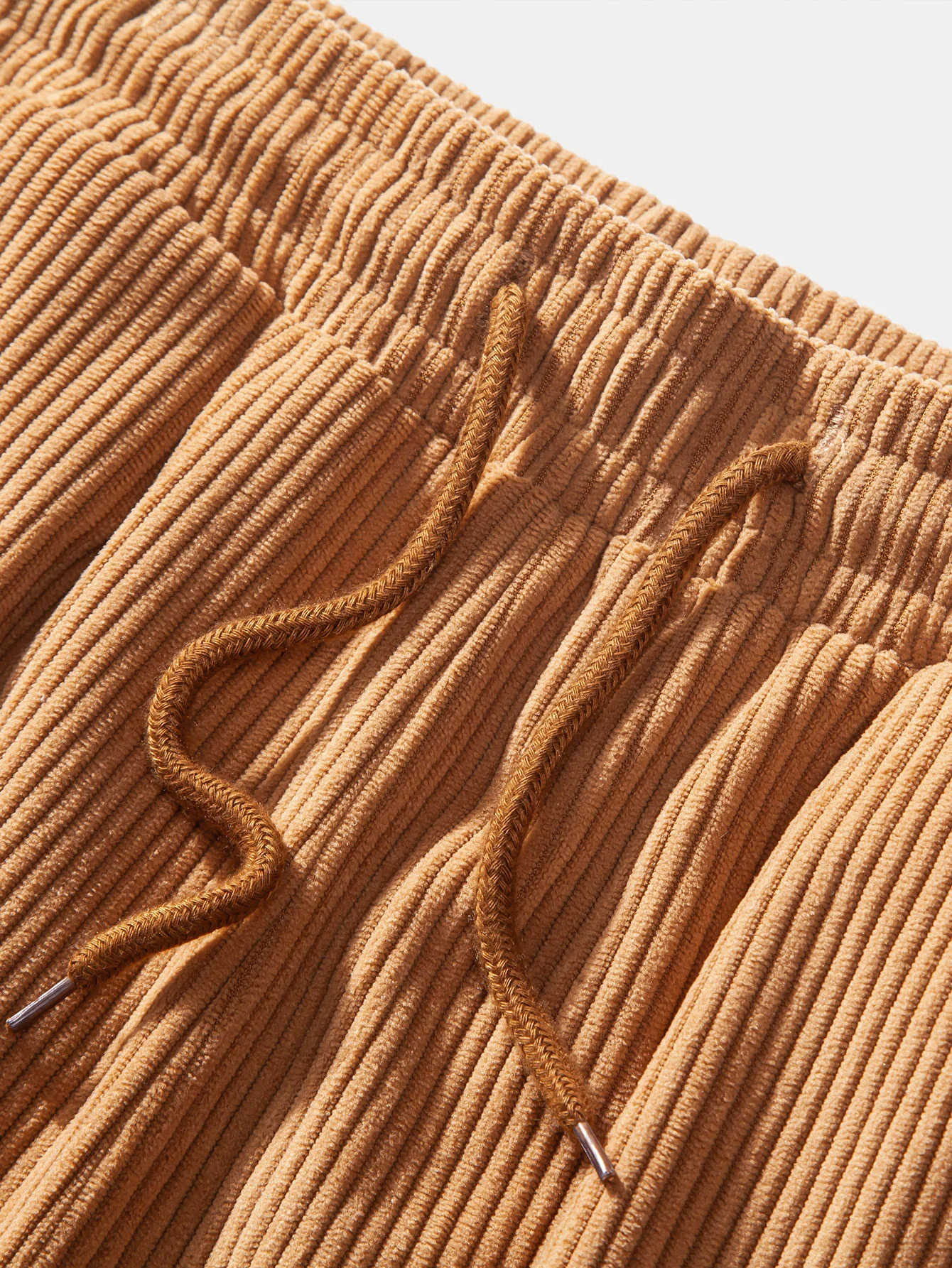Entspannte Passform Corduroy Karo Patchwork Hemd & Kordelzug Corduroy Cargo Jogginghose - Image 14