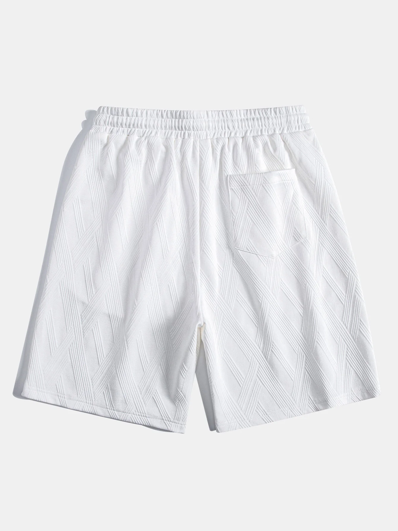 Relax Fit Diamond Jacquard T-Shirt & Diamond Jacquard Shorts - Image 13