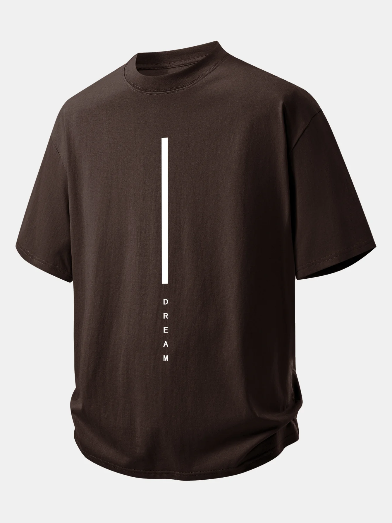 Relax Fit Dream Stripe Print Cotton T-Shirt - Image 5