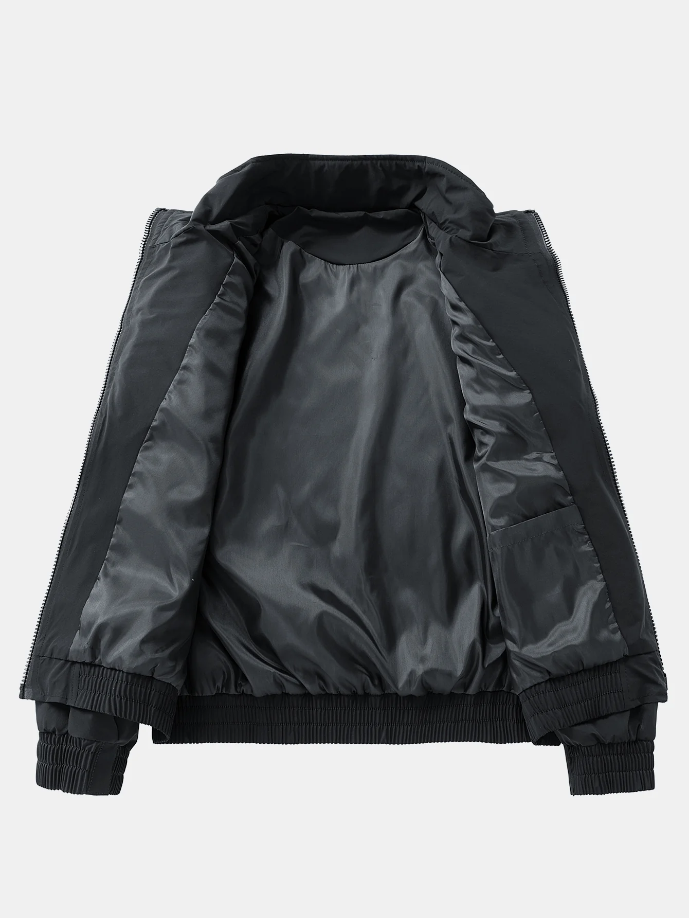 Locker sitzende bestickte Rennjacke - Image 5