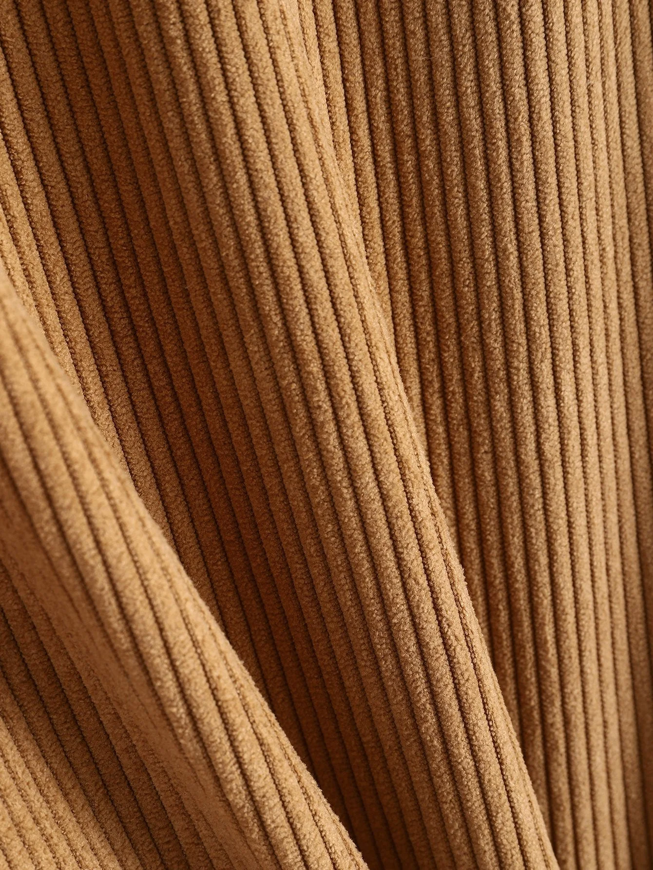 Entspannt geschnittenes Flanell-Karomuster Corduroy Patchwork Kapuzenhemd & Chino Cargo Jogginghosen - Image 14