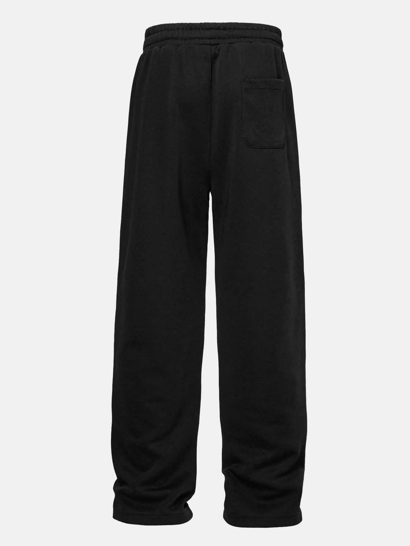 Relax Fit Color Block Polo Collar Sweatshirt & Straight Leg Pleated Pintuck Sweatpants - Image 8