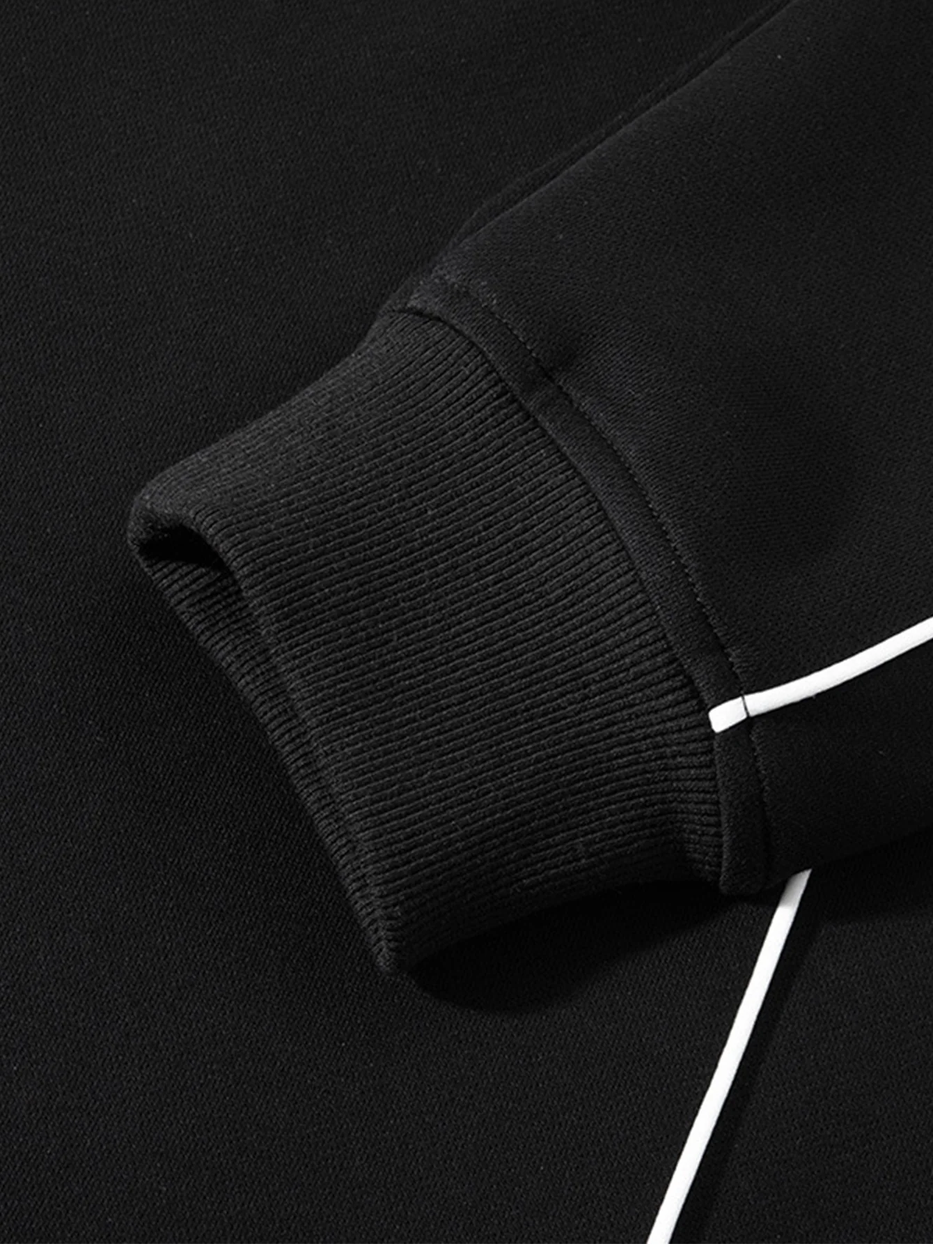 Sweatshirt mit Poloshirts-Kragen und Relaxed Fit - Image 9