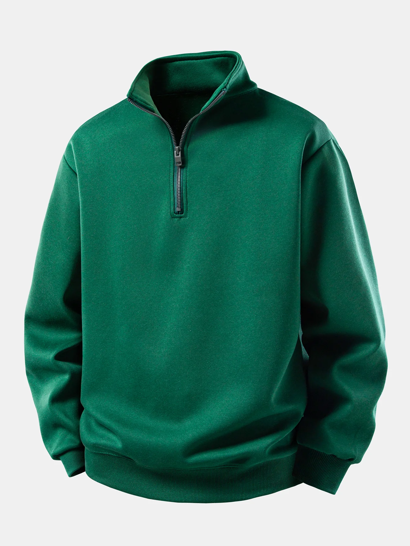 Relax Fit Quarter Zip Sweatshirt - Image 5