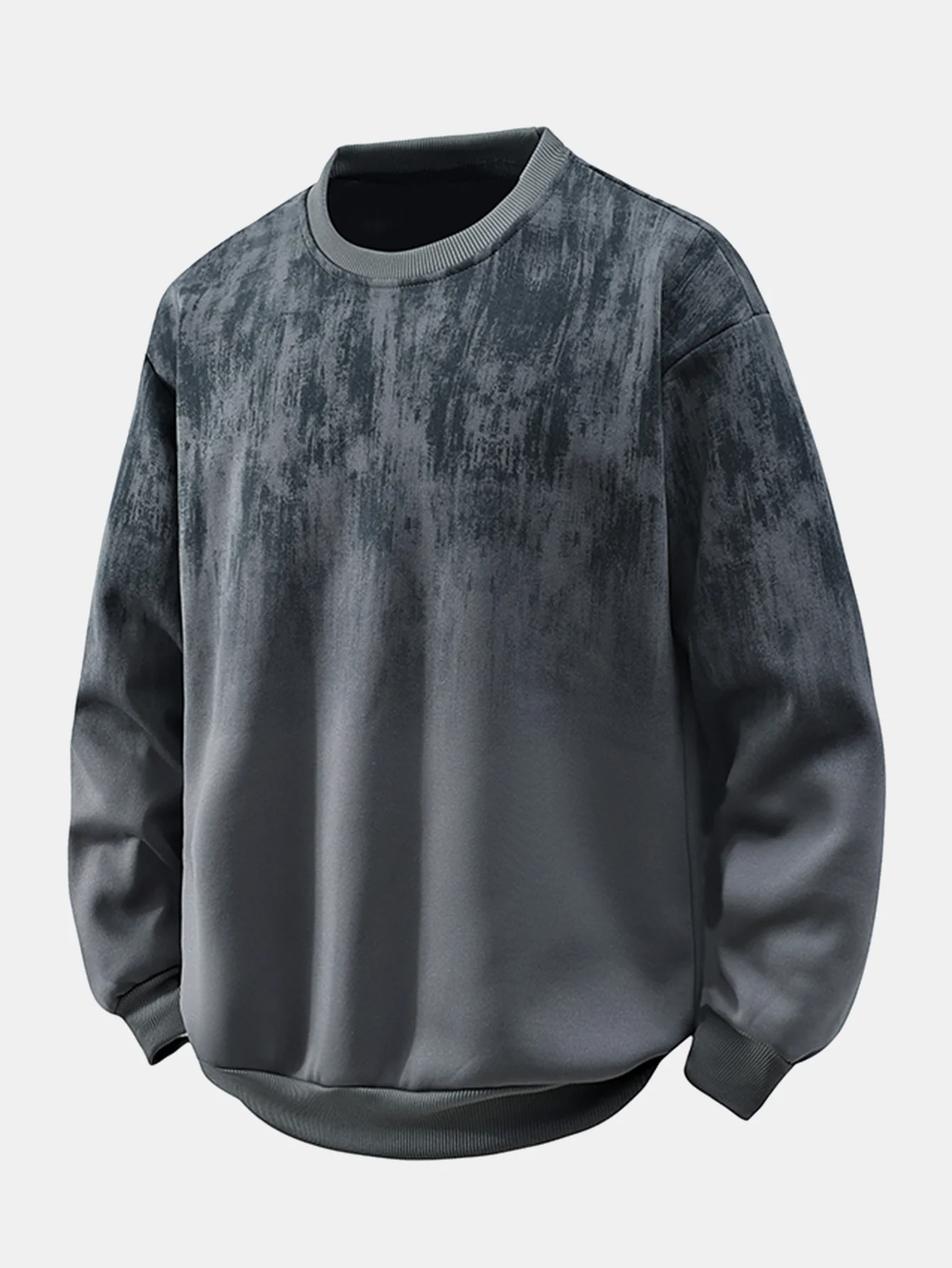Locker sitzendes Batik-Sweatshirt - Image 3