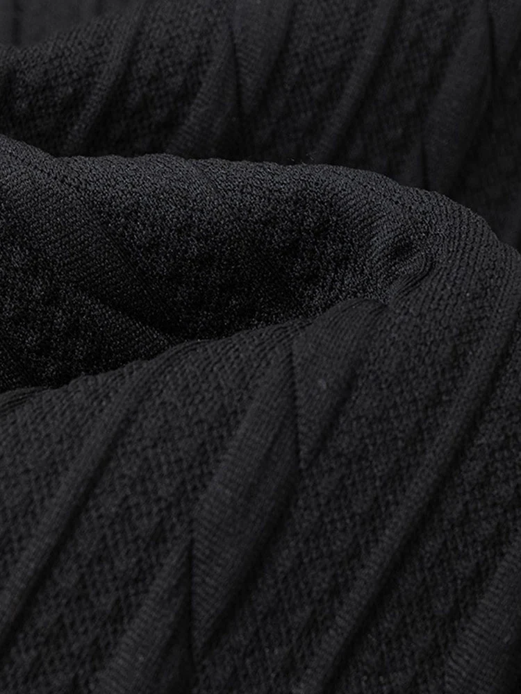 Twisted Jacquard Straight Leg Pants - Image 6