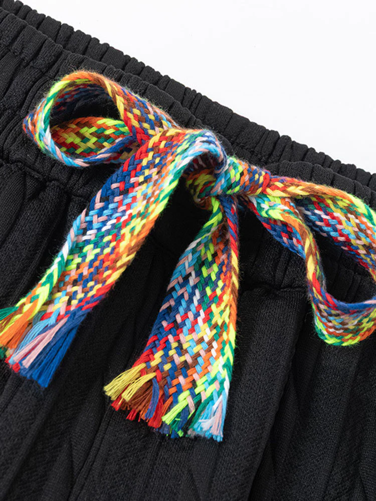 Twisted Jacquard Straight Leg Pants - Image 5