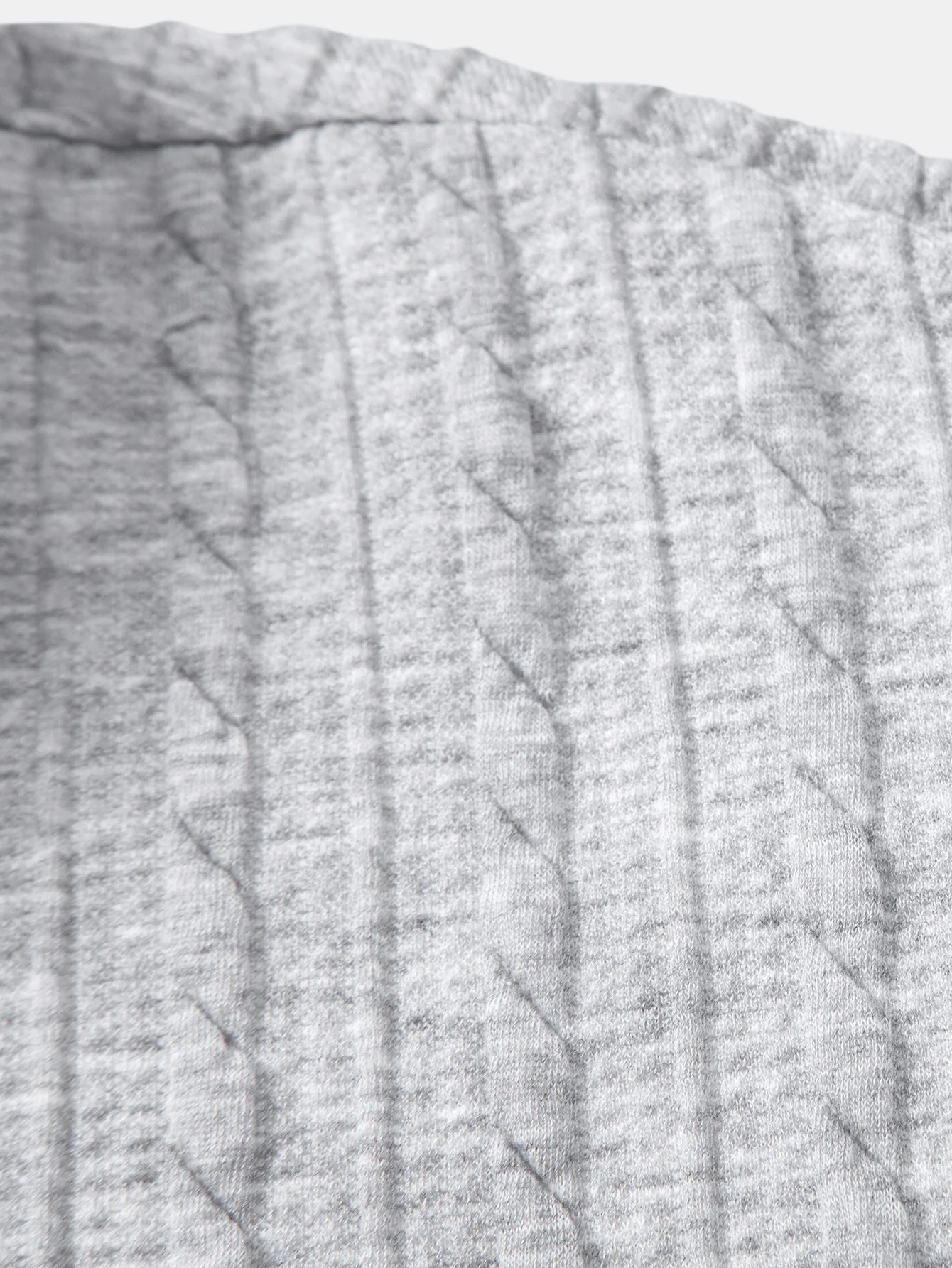 Relax Fit Twisted Jacquard Polo Sweatshirt - Image 12