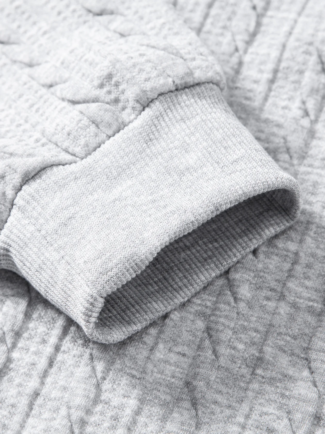 Relax Fit Twisted Jacquard Polo Sweatshirt - Image 14