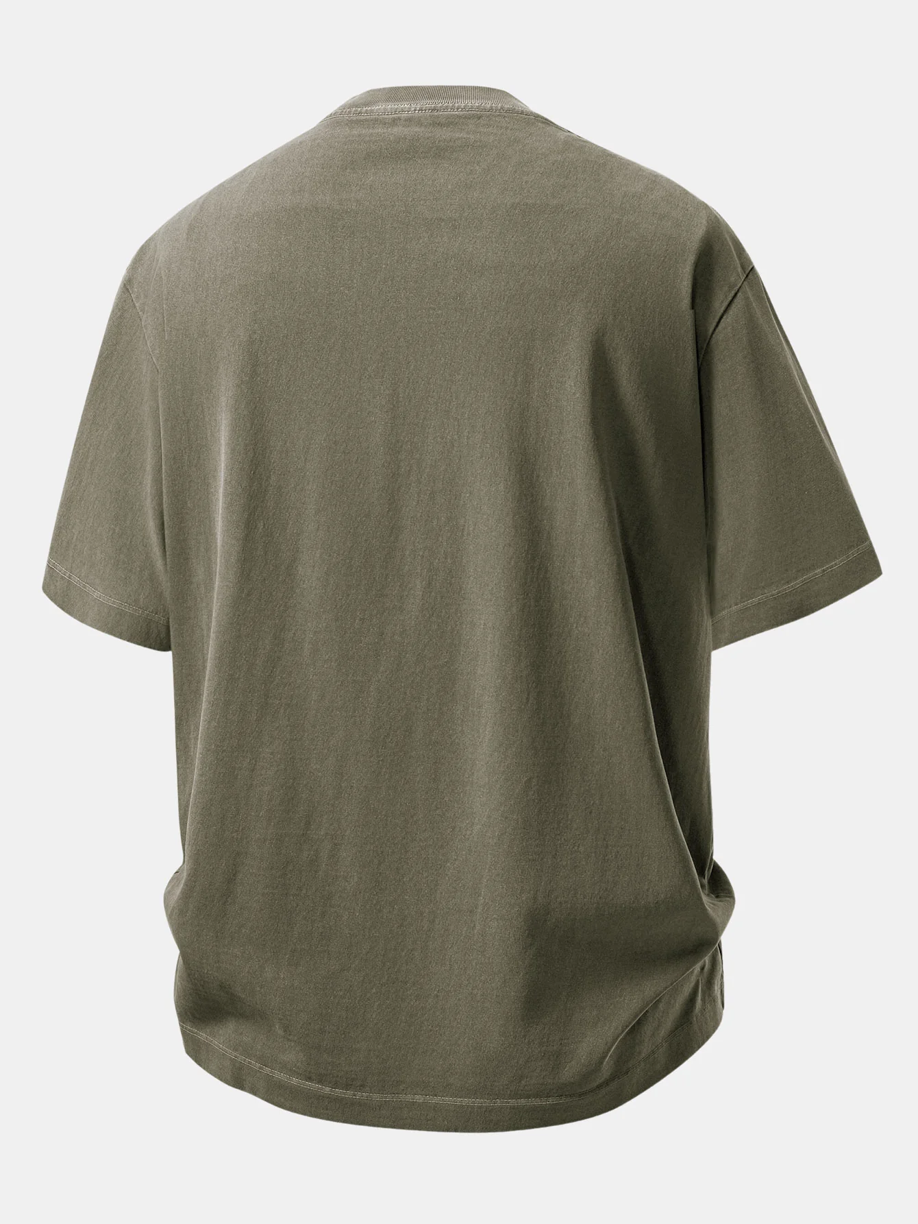 Relax Fit Heavyweight Washed Drop Shoulder T-Shirt - Image 12