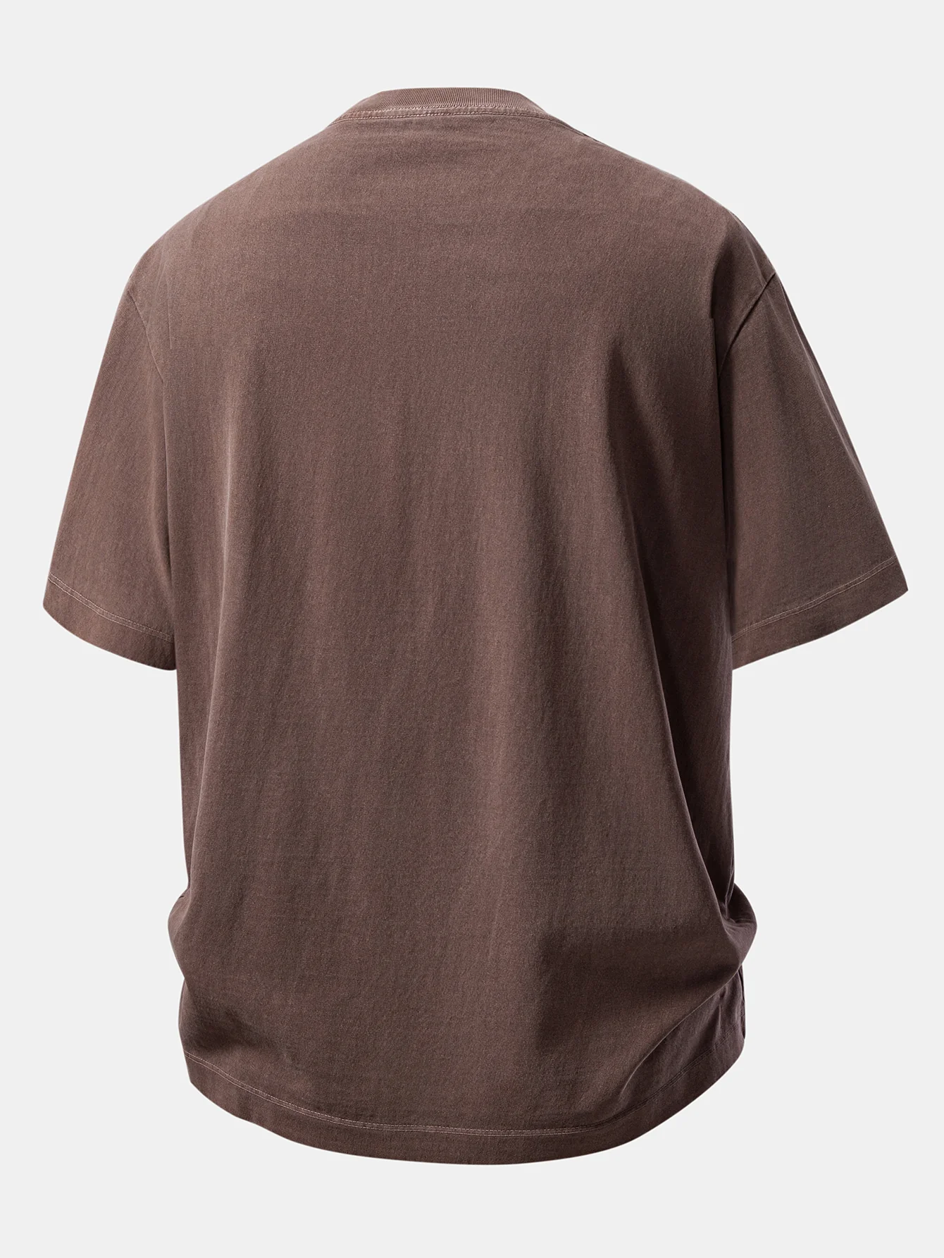 Relax Fit Heavyweight Washed Drop Shoulder T-Shirt - Image 4
