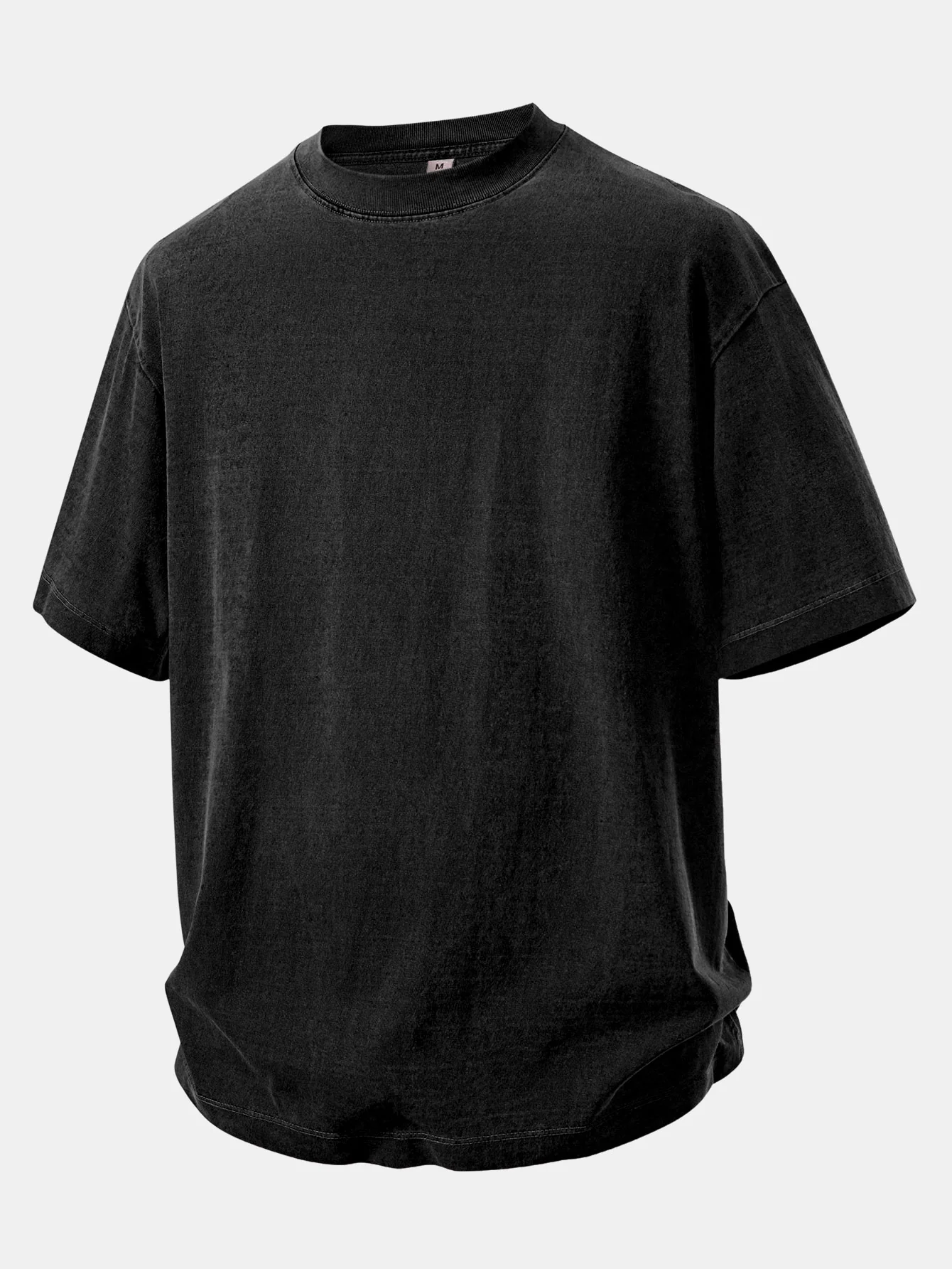 Relax Fit Heavyweight Washed Drop Shoulder T-Shirt - Image 7
