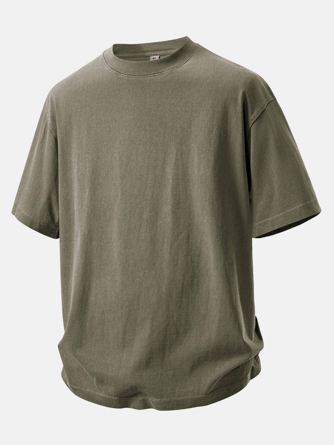Relax Fit Heavyweight Washed Drop Shoulder T-Shirt - Image 11