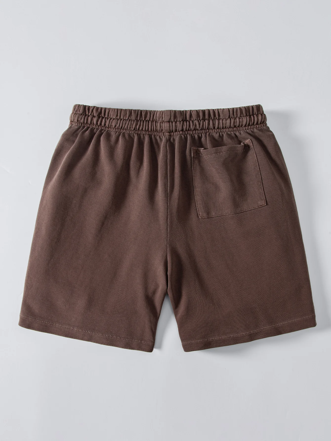 Relax Fit Heavyweight Washed Drop Shoulder T-Shirt & Washed Distressed Drawstring Shorts - Image 20