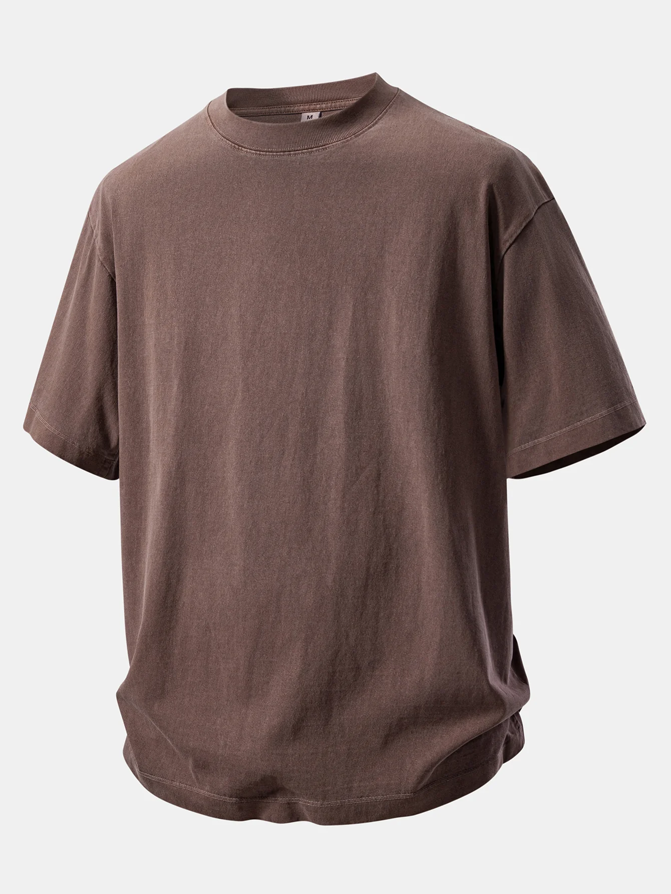 Relax Fit Heavyweight Washed Drop Shoulder T-Shirt - Image 3