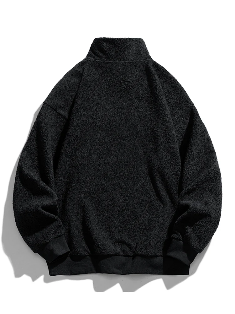 Relax Teddy Halbzip Sweatshirt - Image 6
