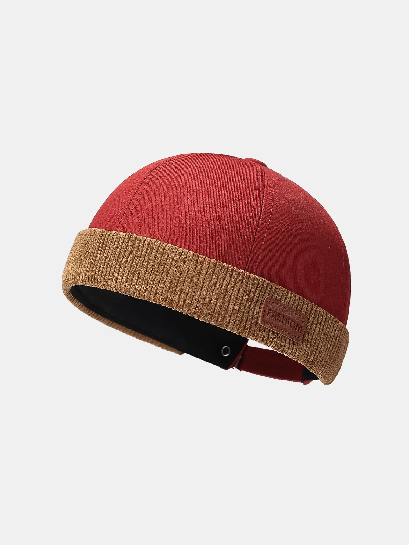 Retro Adjustable Street Style Brimless Docker Beanie Hat - Image 4