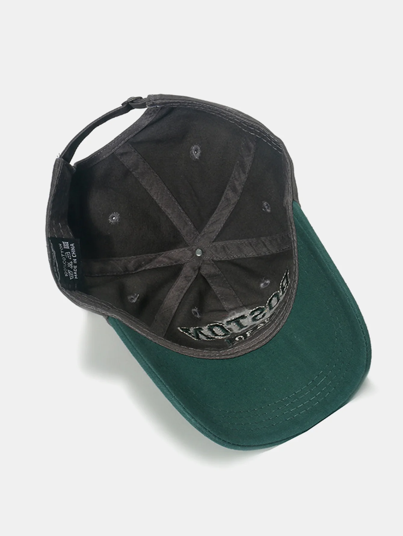 Retro Boston bestickte Baseballkappe - Image 12