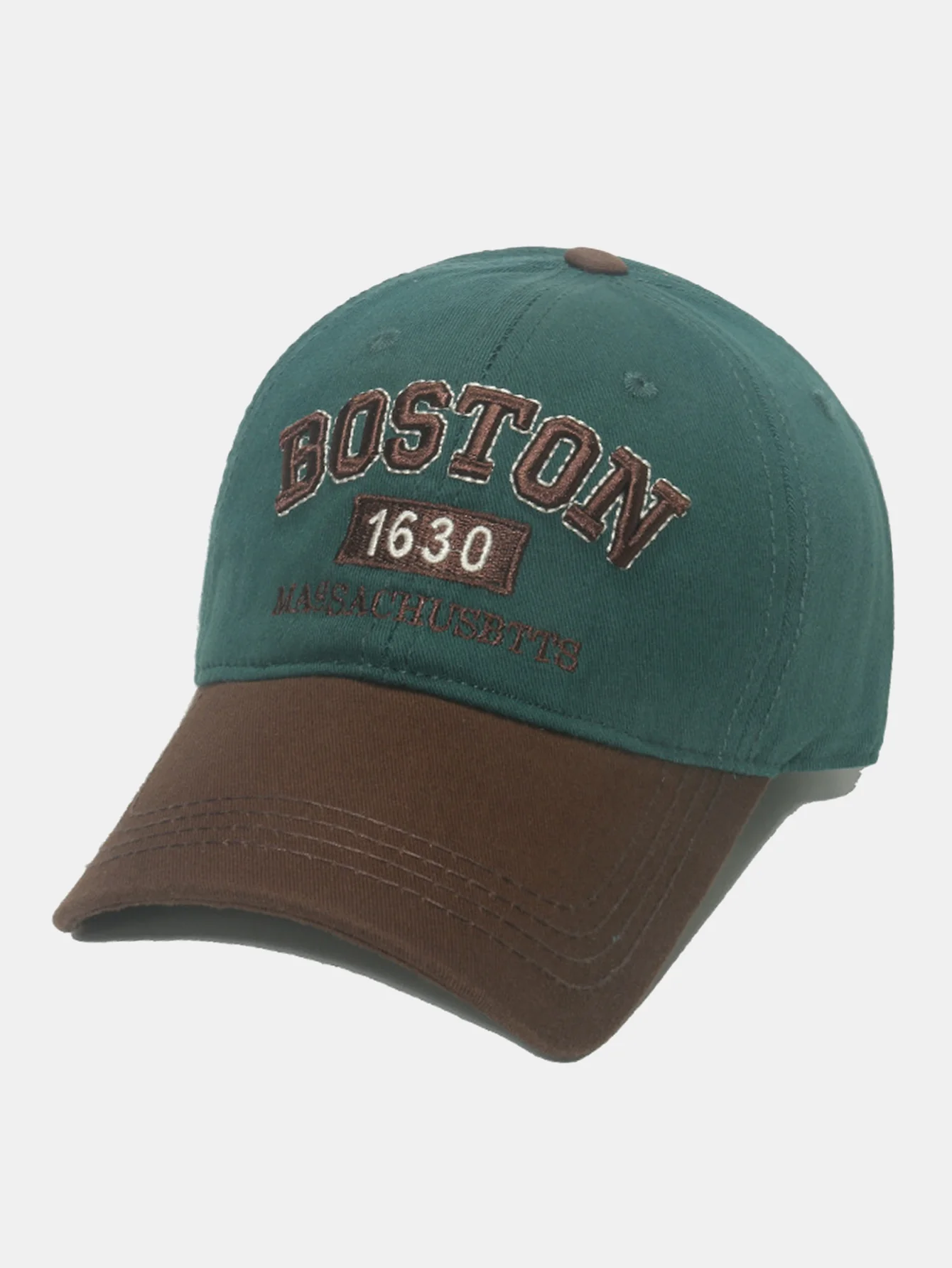 Retro Boston bestickte Baseballkappe - Image 4