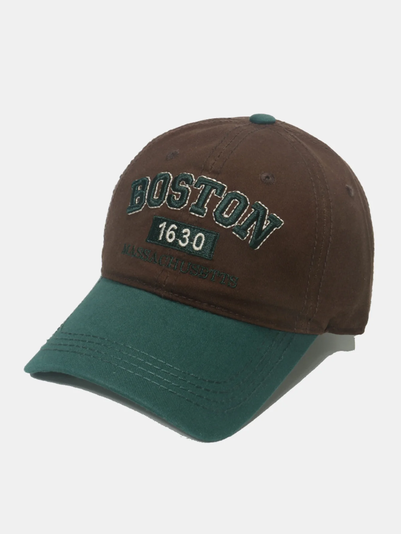 Retro Boston bestickte Baseballkappe - Image 7