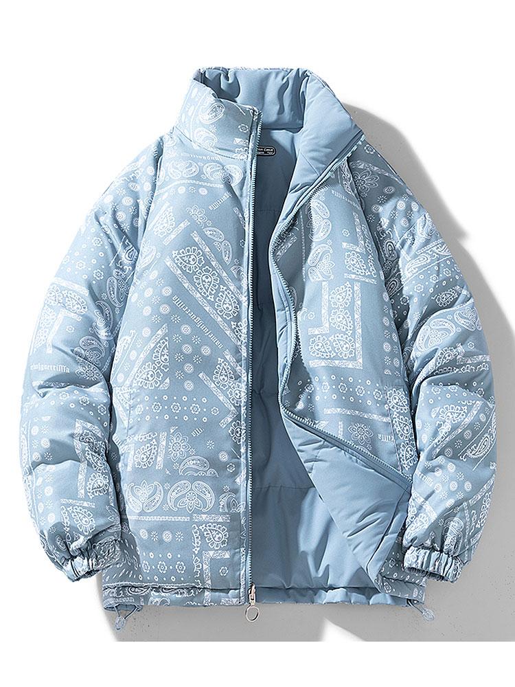 Wendbare Paisley-Pufferjacke - Image 10