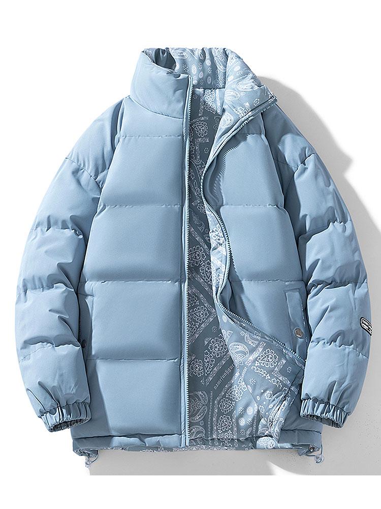 Wendbare Paisley-Pufferjacke - Image 11