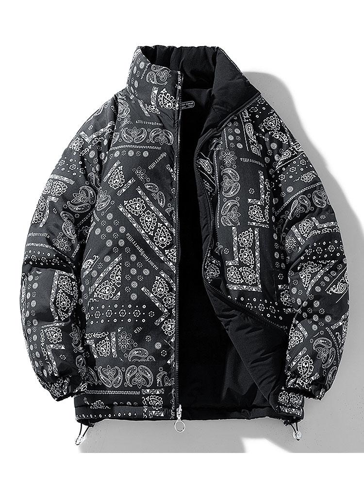 Wendbare Paisley-Pufferjacke - Image 2