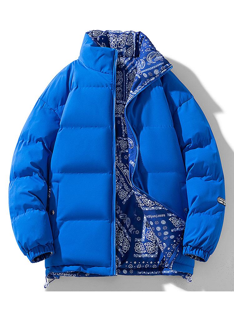Wendbare Paisley-Pufferjacke - Image 4