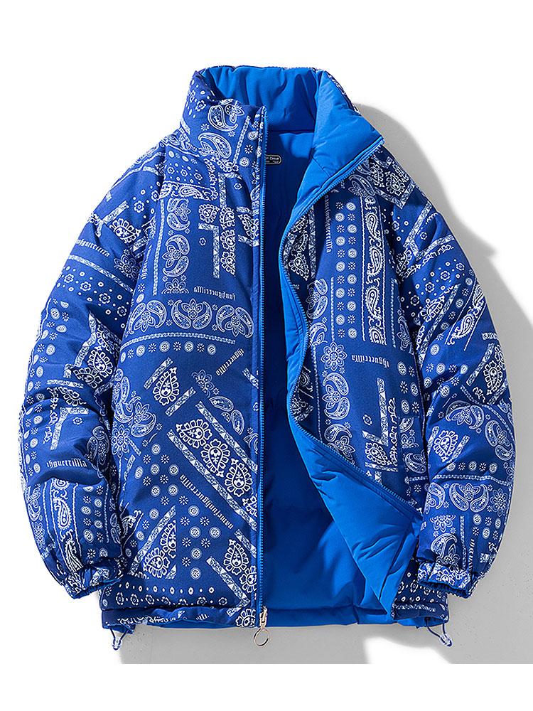 Wendbare Paisley-Pufferjacke - Image 5